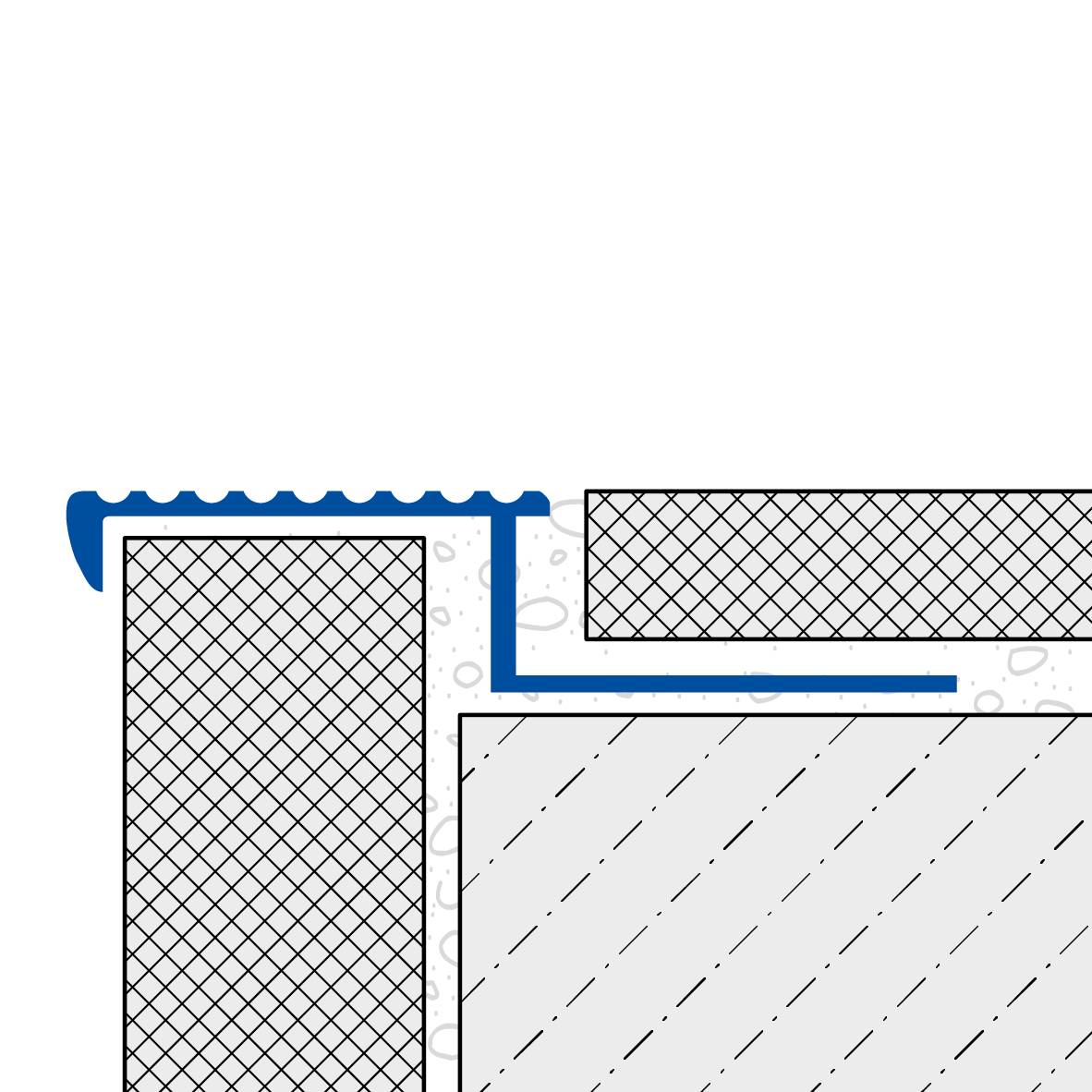 DURAL traptredeprofiel DURASTEP SOLID-L aluminium naturel 9mm 250cm