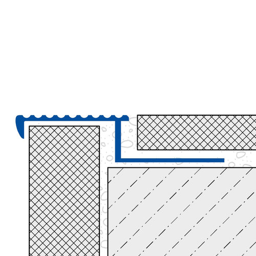 DURAL Treppenstufenprofil DURASTEP SOLID-L Aluminium natur 9mm 250cm