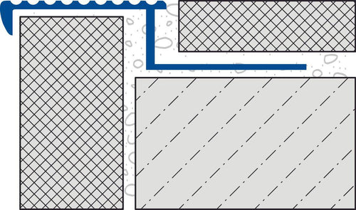 DURAL traptredeprofiel DURASTEP SOLID-L aluminium geanodiseerd zilver 11mm 250cm