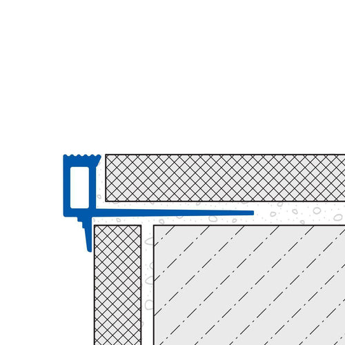 DURAL Stufenprofil SQUARESTEP Aluminium eloxiert silber 9mm 300cm