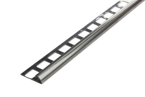 Viertelkreisprofil RONDI RO Edelstahl (V2A/304) natur 11mm 300cm