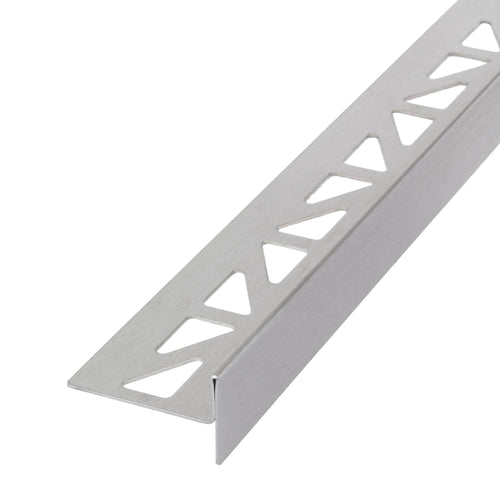 DURAL gradient wedge for glass holder left SHOWER-GK GLAS FLOOR stainless steel (V2A/304) brushed 19mm 98cm