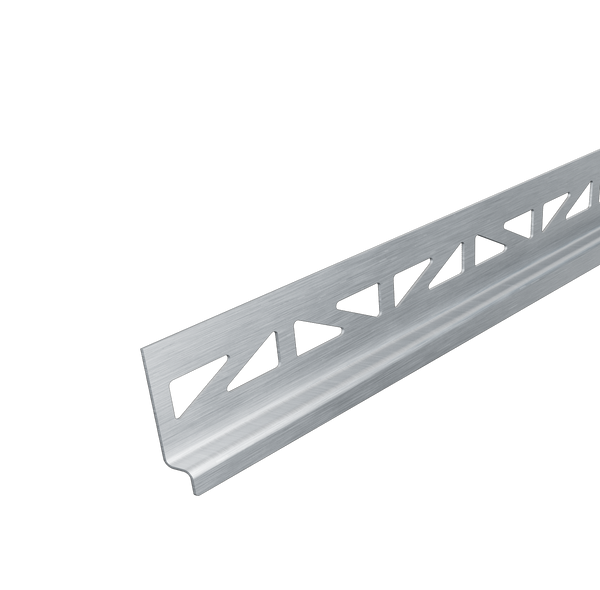 DURAL wandaansluiting afschotwig rechts (in de richting van de goot) SHOWER-GK TEGEL RVS (V2A/304) geborsteld 6mm 98cm
