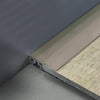 DURAL eindprofiel SNAP LVT BORDER aluminium geanodiseerd titanium 5-7mmmm 100cm