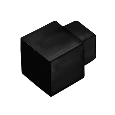 DURAL inside and outside corner SQUARELINE aluminium powder-coated black matt 7mm