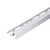 DURAL eindprofiel SQUARELINE aluminium geanodiseerd zilver 11mm 250cm