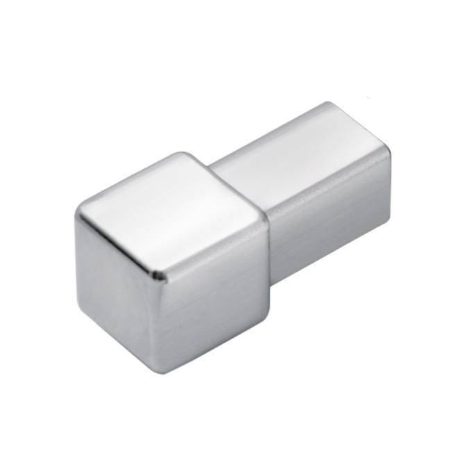 DURAL inside and outside corner SQUARELINE stainless steel (V2A/304) highly polished with protective film 10mm