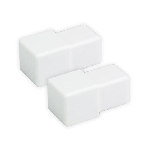 DURAL inside and outside corner SQUARELINE PVC white 11mm