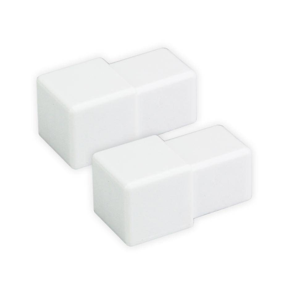 DURAL inside and outside corner SQUARELINE PVC white 11mm