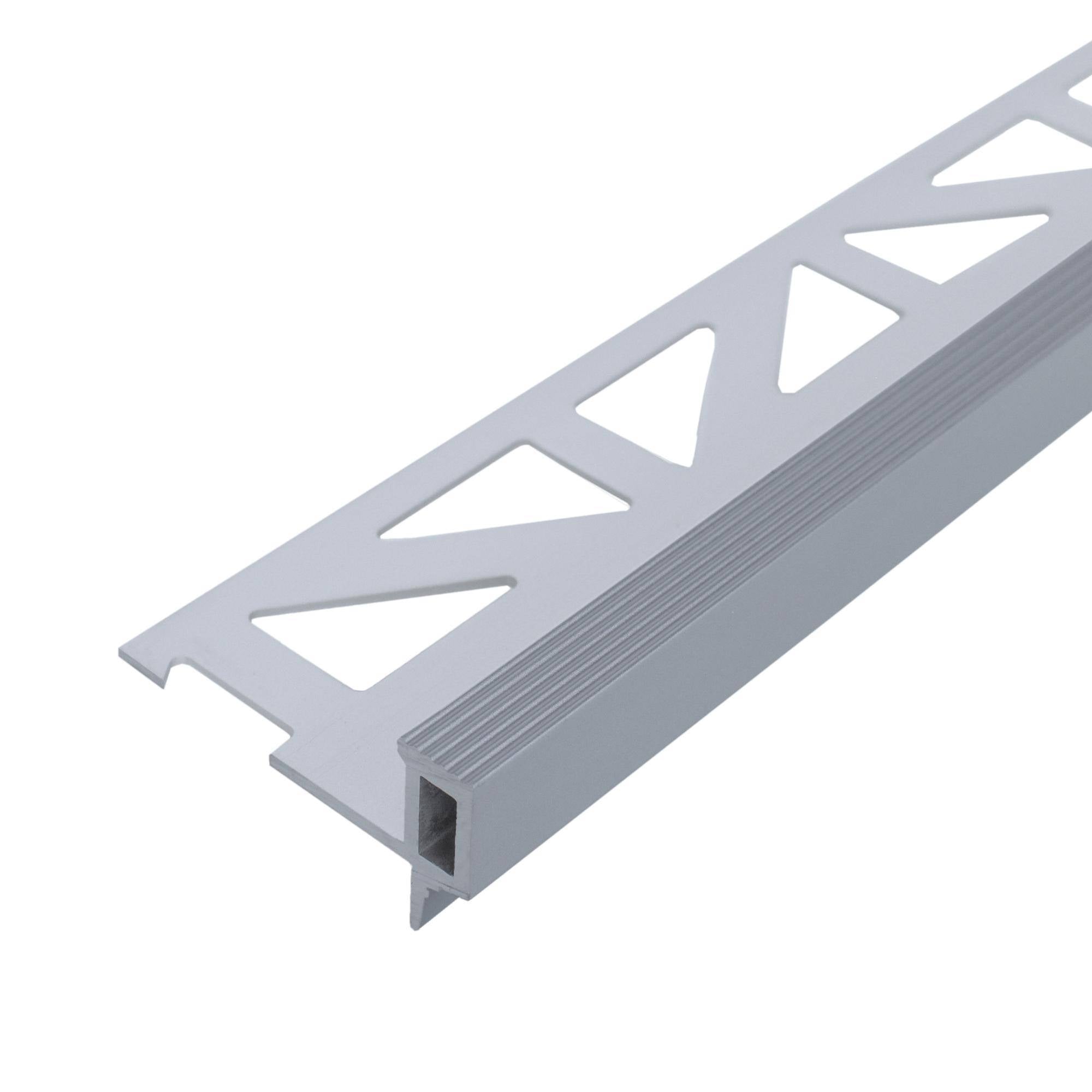 DURAL step profile SQUARESTEP aluminium anodised silver 9mm 250cm