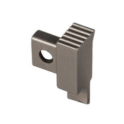 DURAL end cap end cap left/right SQUARESTEP aluminum anodized titanium 13.5mm