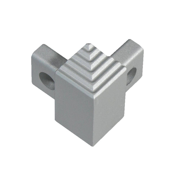 DURAL outside corner SQUARESTEP aluminium anodised silver 13.5mm