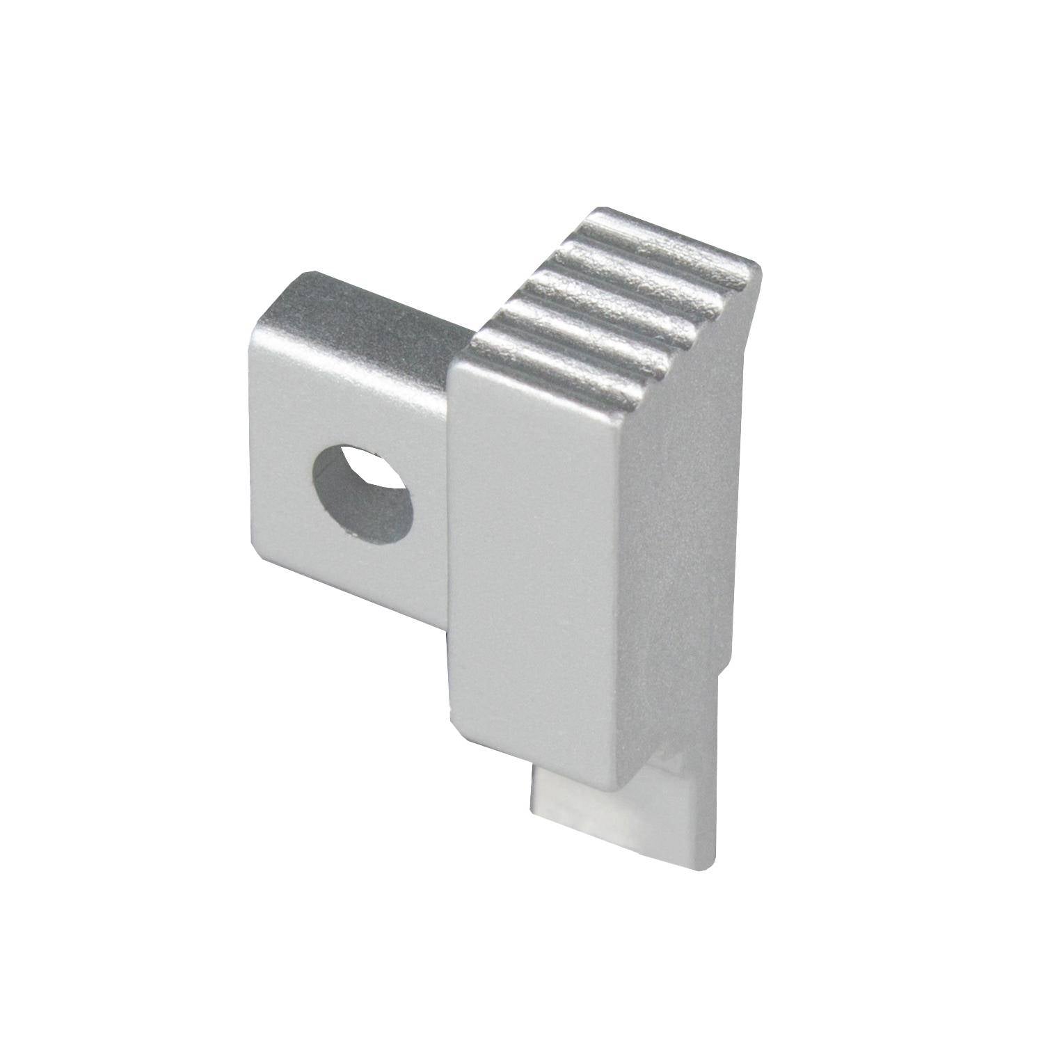 DURAL end cap end cap left/right SQUARESTEP aluminium anodised silver 9mm