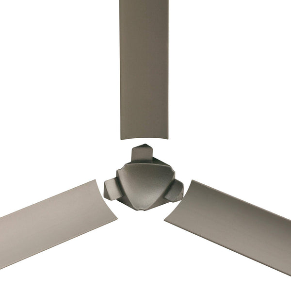 DURAL binnenhoek T-COVE gegoten metaal geanodiseerd titanium 22 mm