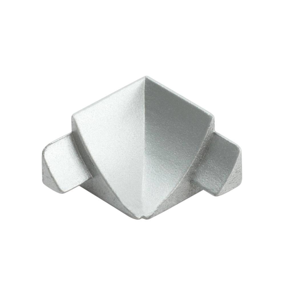 DURAL inside corner T-COVE die-cast metal powder-coated white 22mm