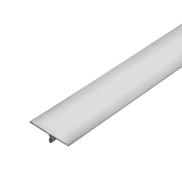 DURAL afdekprofiel T-FLOOR RVS (V2A/304) naturel zilver 7mm 250cm