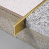 DURAL Trennprofil TERRAZZO Messing natur 10mm 250cm