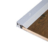 Abschlussprofil TRIFLOOR BORDER Aluminium eloxiert silber 45490mm 100cm