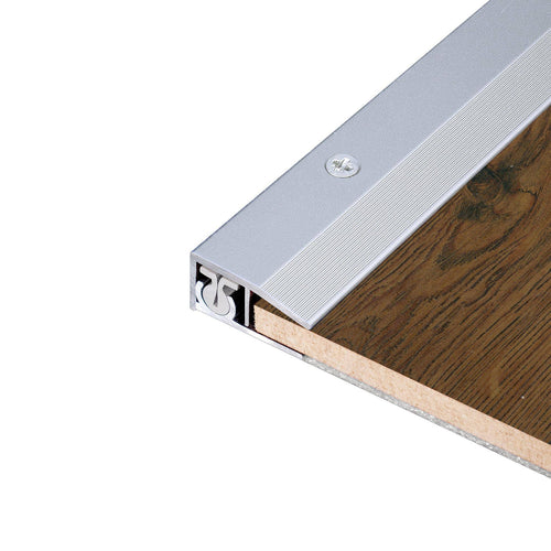 Abschlussprofil TRIFLOOR BORDER Aluminium eloxiert silber 45490mm 100cm