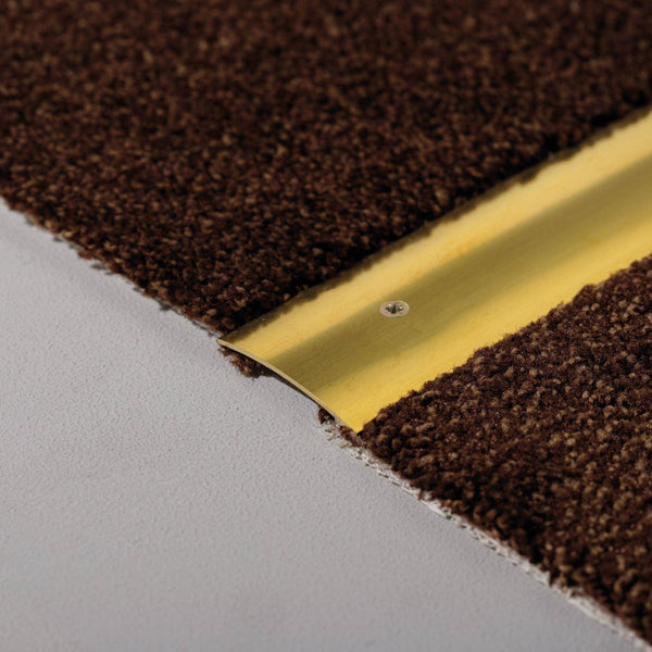 DURAL overgangsprofiel geboord UNIFLOOR STANDARD messing naturel hoogglans 270cm