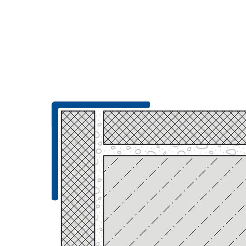 DURAL Kantenschutzprofil DURAGARD WP Aluminium natur 25mm 300cm