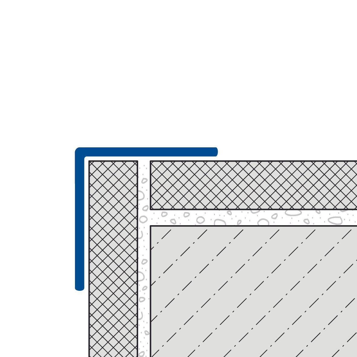 DURAL Kantenschutzprofil DURAGARD WP PVC weiß 25mm 250cm